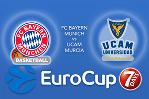 Bet on FC Bayern Munich v UCAM Murcia - Eurocup Betting Tips