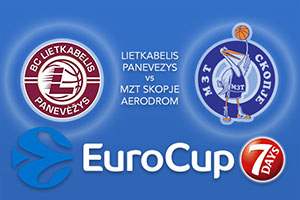 Bet on Lietkabelis Panevezys v MZT Skopje Aerodrom - Eurocup Betting Tips