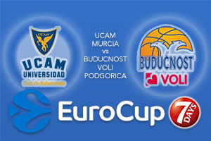 Bet on UCAM Murcia v Buducnost VOLI Podgorica - Eurocup Betting Tips