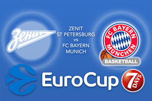 Bet on Zenit St Petersburg v Bayern Munich - Eurocup Betting Tips