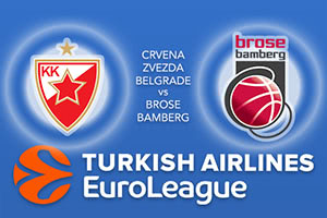 Crvena Zvezda mts Belgrade v Brose Bamberg