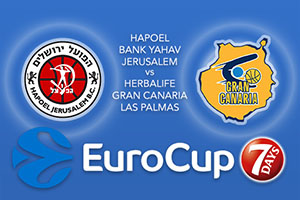 Hapoel Bank Yahav Jerusalem v Herbalife Gran Canaria Las Palmas