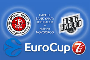 Hapoel Bank Yahav Jerusalem v Nizhny Novgorod