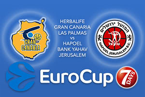 Herbalife Gran Canaria Las Palmas v Hapoel Bank Yahav Jerusalem