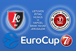 Lietuvos Rytas Vilnius v Hapoel Bank Yahav Jerusalem