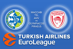 Maccabi FOX Tel Aviv v Olympiacos Piraeus