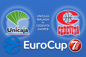 Unicaja Malaga v Cedevita Zagreb