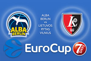 ALBA Berlin v Lietuvos Rytas Vilnius - Eurocup Betting Tips