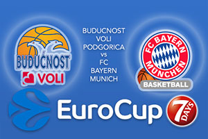 Buducnost VOLI Podgorica v FC Bayern Munich - Eurocup Betting Tips