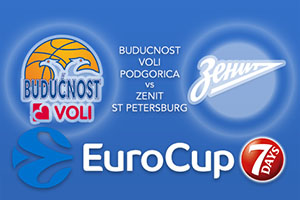 Buducnost VOLI Podgorica v Zenit St Petersburg