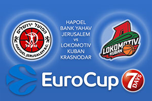 Hapoel Bank Yahav Jerusalem v Lokomotiv Kuban Krasnodar - Eurocup Betting Tips