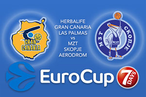 Herbalife Gran Canaria Las Palmas v MZT Skopje Aerodrom