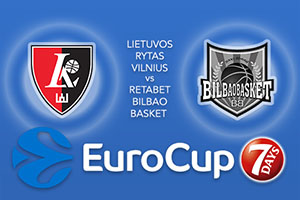 Lietuvos Rytas Vilnius v RETAbet Bilbao Basket