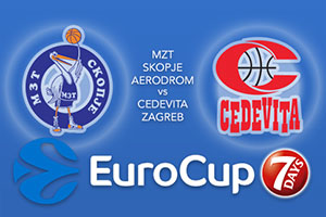 MZT Skopje Aerodrom v Cedevita Zagreb - Eurocup Tips