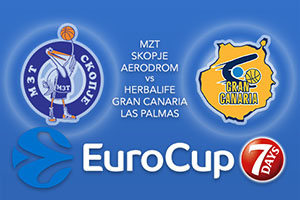 MZT Skopje Aerodrom v Herbalife Gran Canaria Las Palmas - Eurocup Betting Tips