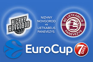 Nizhny Novgorod v Lietkabelis Panevezys