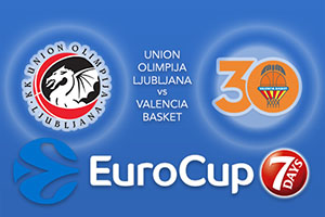 Union Olimpija Ljubljana v Valencia Basket