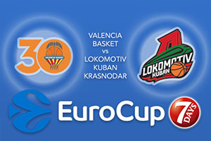 Valencia Basket v Lokomotiv Kuban Krasnodar