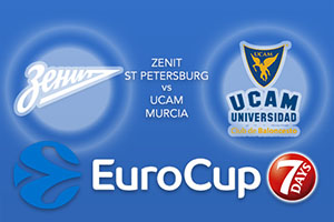 Zenit St Petersburg v UCAM Murcia - Eurocup Tips