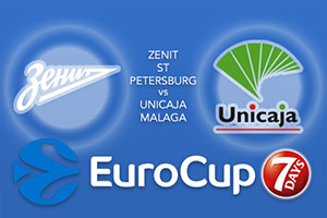 Zenit St Petersburg v Unicaja Malaga