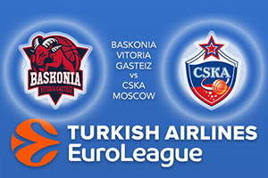 Baskonia Vitoria Gasteiz v CSKA Moscow