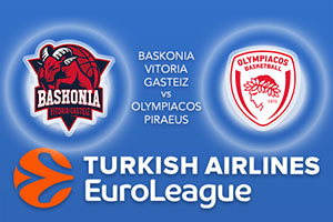 Euroleague Predictions – Baskonia Vitoria Gasteiz v Olympiacos Piraeus