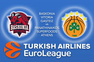 Baskonia Vitoria Gasteiz v Panathinaikos Superfoods Athens