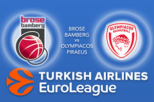 Brose Bamberg v Olympiacos Piraeus