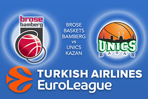 Euroleague Predictions - Brose Baskets Bamberg v UNICS Kazan