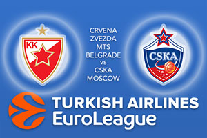 Crvena Zvezda mts Belgrade v CSKA Moscow