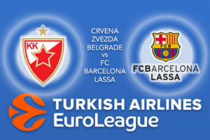 Euroleague Predictions – Crvena Zvezda mts Belgrade v FC Barcelona Lassa