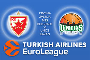 Crvena Zvezda mts Belgrade v Unics Kazan