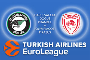 Darussafaka Dogus Istanbul v Olympiacos Piraeus