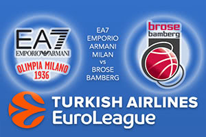 EA7 Emporio Armani Milan v Brose Bamberg