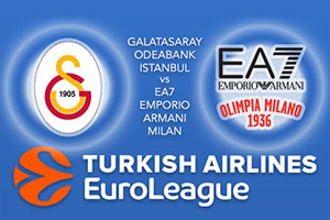 Galatasaray Odeabank Istanbul v EA7 Emporio Armani Milan