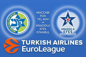 Maccabi FOX Tel Aviv v Anadolu Efes Istanbul