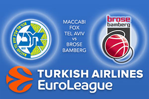 Maccabi FOX Tel Aviv v Brose Bamberg