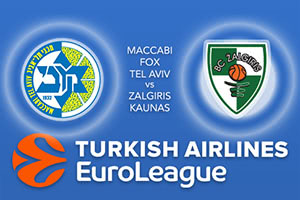 Maccabi FOX Tel Aviv v Zalgiris Kaunas