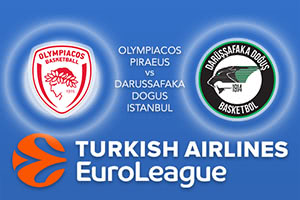 Olympiacos Piraeus v Darussafaka Dogus Istanbul