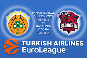 Panathinaikos Superfoods Athens v Baskonia Vitoria Gasteiz