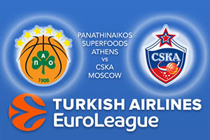 Panathinaikos Superfoods Athens v CSKA Moscow