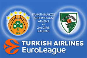 Euroleague Predictions - Panathinaikos Superfoods Athens v Zalgiris Kaunas