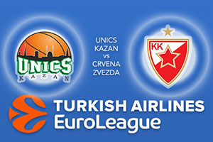 Unics Kazan v Crvena Zvezda - Euroleague Betting Tips