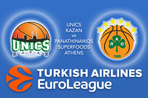 Unics Kazan v Panathinaikos Superfoods Athens