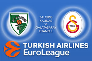 Zalgiris Kaunas v Galatasaray Odeabank Istanbul - Euroleague Betting Tips