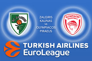 Zalgiris Kaunas v Olympiacos Piraeus