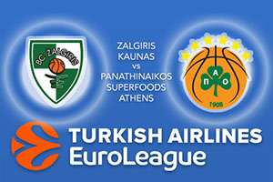 Zalgiris Kaunas v Panathinaikos Superfoods Athens