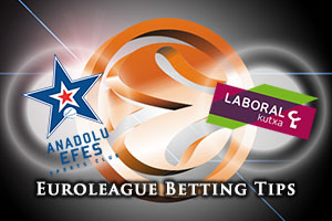 Anadolu Efes Istanbul v Laboral Kutxa Vitoria Gasteiz Betting Tips