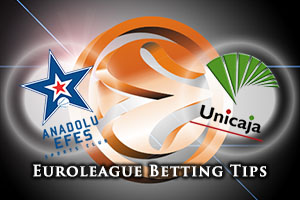 Anadolu Efes Istanbul v Unicaja Malaga Betting Tips