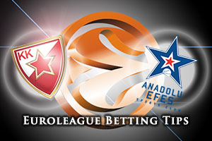 Crvena Zvezda Telekom Belgrade v Anadolu Efes Istanbul Betting Tips